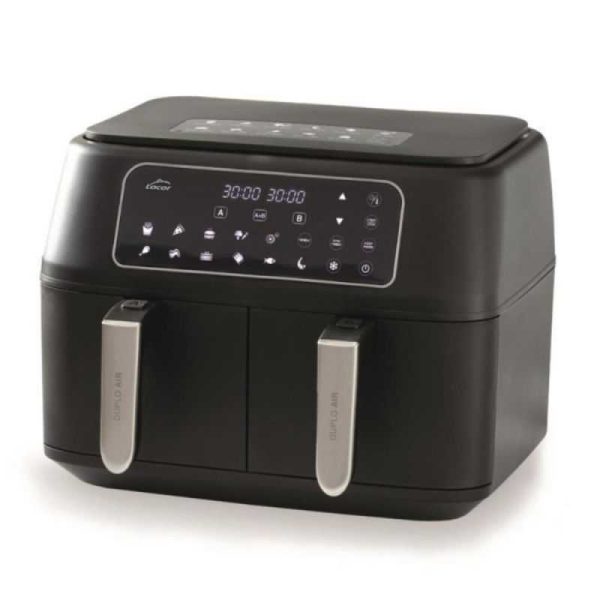 FRITEUSE SANS HUILE A AIR CHAUD 4 L X 2 DUPLO AIR LACOR